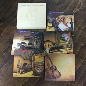 Vince Gill 4 CD Box Set with lyrics book